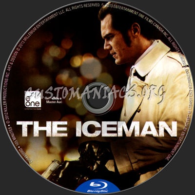 The Iceman blu-ray label