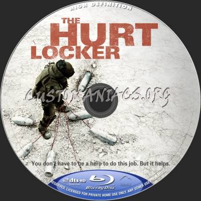 The Hurt Locker blu-ray label