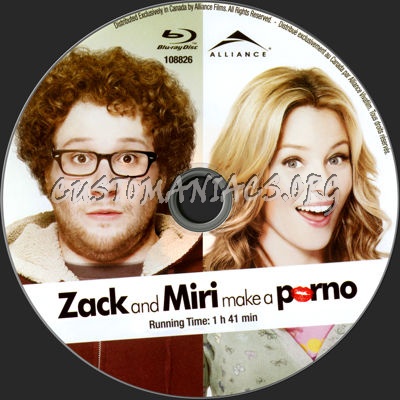 Zack and Miri Make a Porno blu-ray label