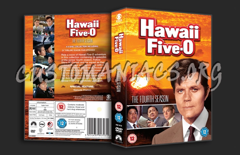 Hawaii Five-O Season 4 dvd cover