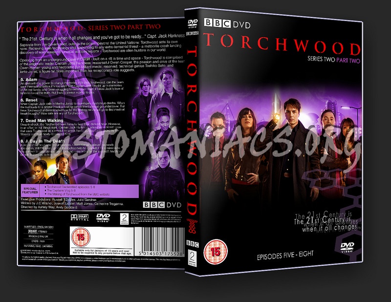 Torchwood Series 2 Part Two dvd cover