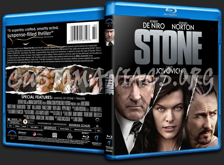 Stone blu-ray cover