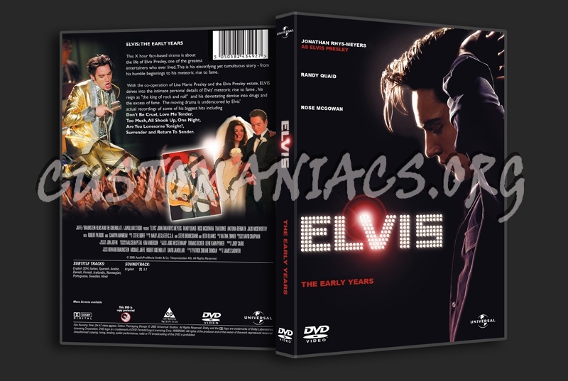 Elvis The Early Years dvd cover