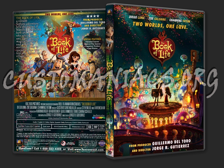 The Book Of Life dvd cover