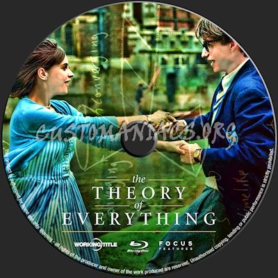 The Theory of Everything blu-ray label