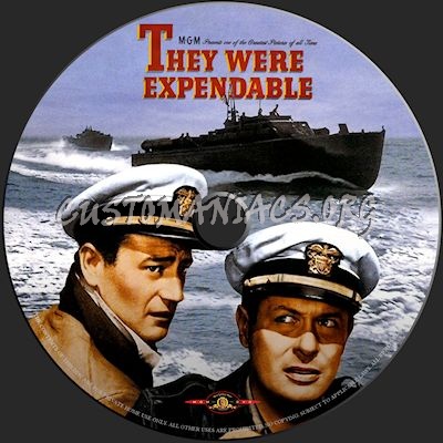 They were Expendable dvd label