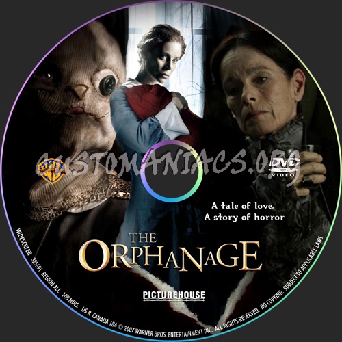 The Orphanage dvd label