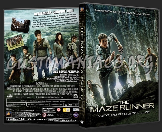 the Maze Runner dvd cover