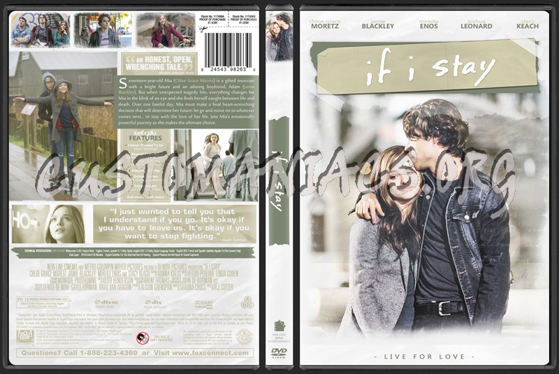 If I Stay dvd cover