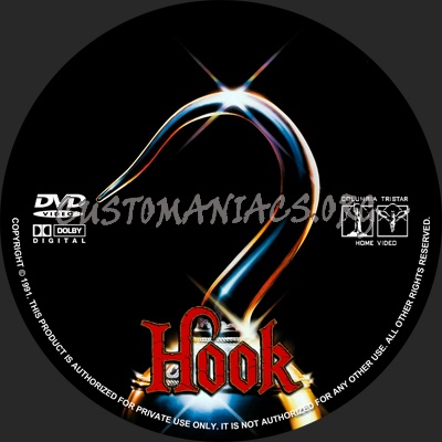 Hook dvd label