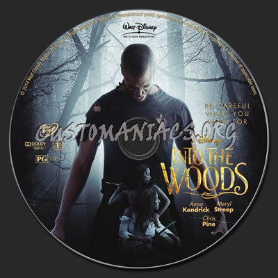 Into the Woods dvd label