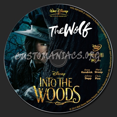 Into the Woods dvd label