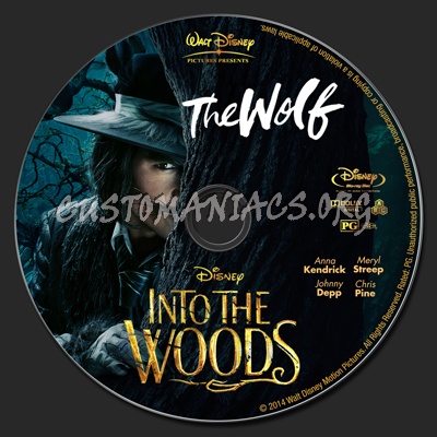 Into the Woods blu-ray label