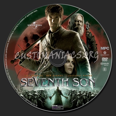 Seventh Son dvd label