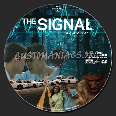 The Signal (2014) dvd label