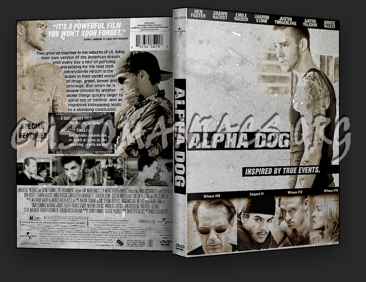 Alpha Dog dvd cover