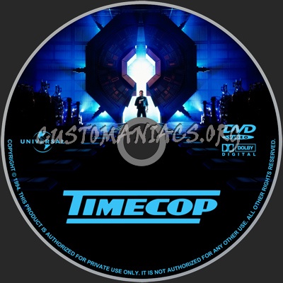 Timecop dvd label