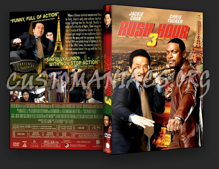 Rush HOur 3 Fixed dvd cover