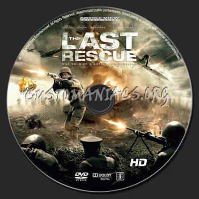 The Last Rescue dvd label