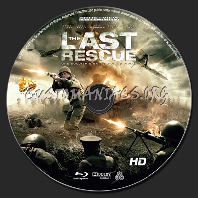 The Last Rescue blu-ray label