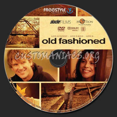 Old Fashioned dvd label