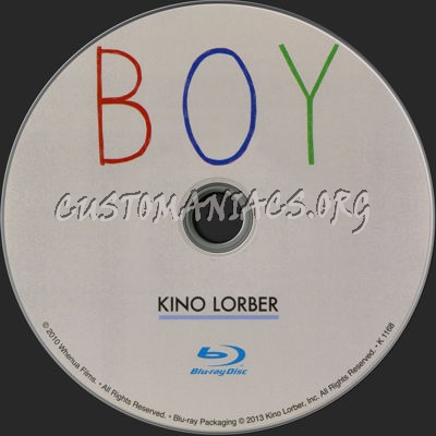 Boy blu-ray label