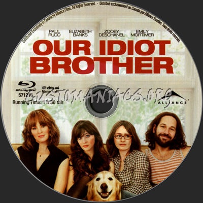 Our Idiot Brother blu-ray label