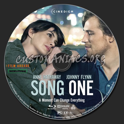 Song One blu-ray label