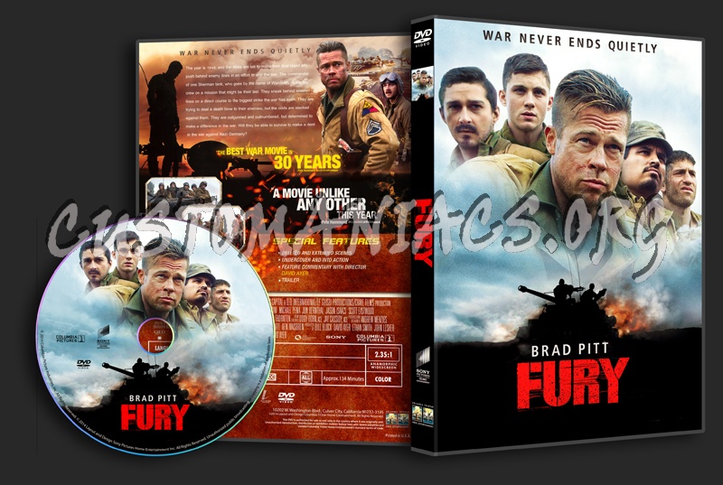 Fury dvd cover