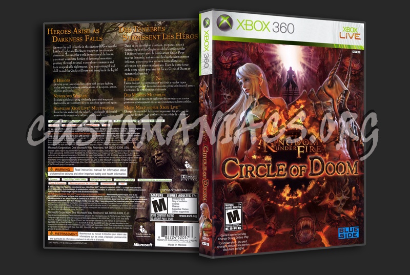 Kingdom Under Fire Circle Of Doom dvd cover