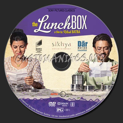 The Lunchbox dvd label