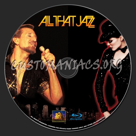 All That Jazz blu-ray label