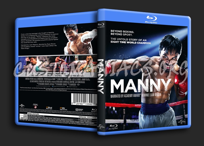 Manny blu-ray cover