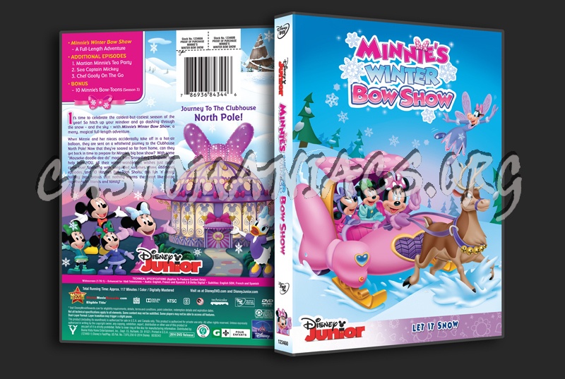 Minnie's Winter Bow Show dvd cover