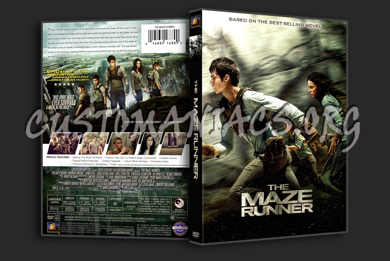 The Maze Runner dvd cover