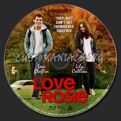 Love, Rosie blu-ray label