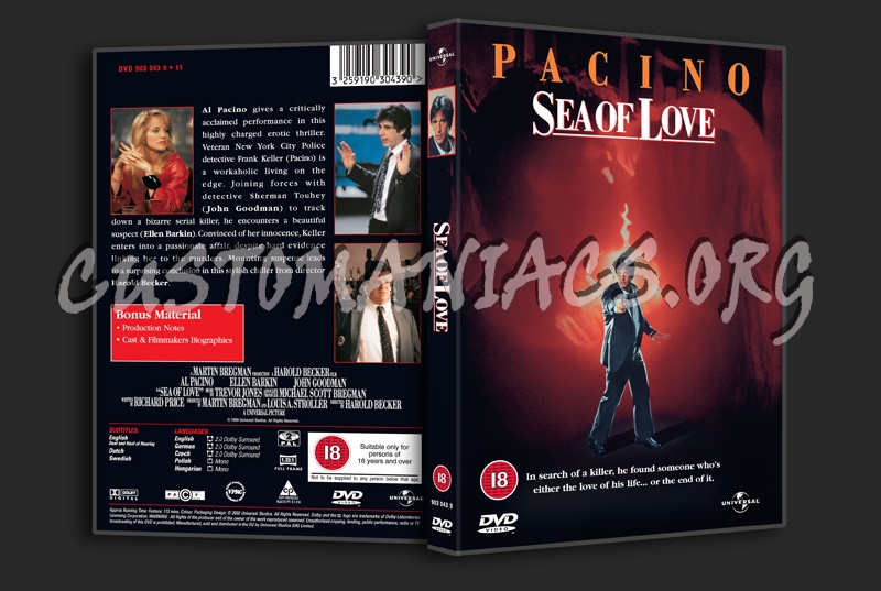 Sea of Love dvd cover