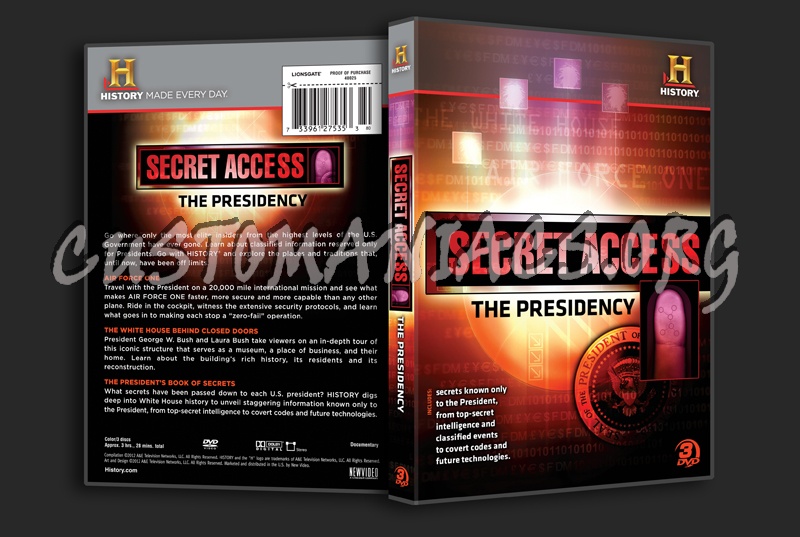 Secret Access: The Presidency dvd cover