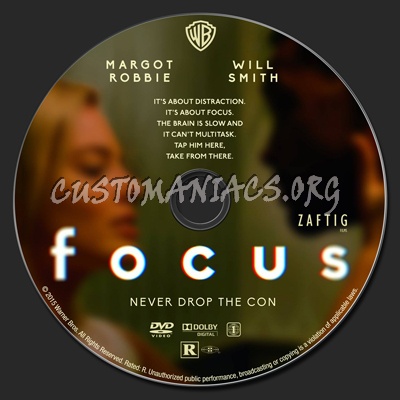 Focus dvd label