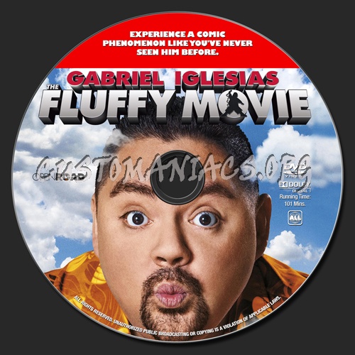 The Fluffy Movie: Unity Through Laughter dvd label