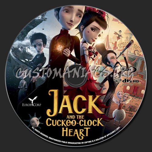 Jack and the Cuckoo-Clock Heart blu-ray label