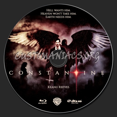 Constantine blu-ray label