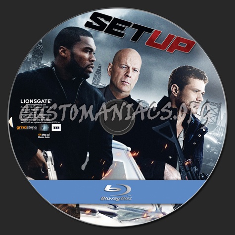 Setup blu-ray label