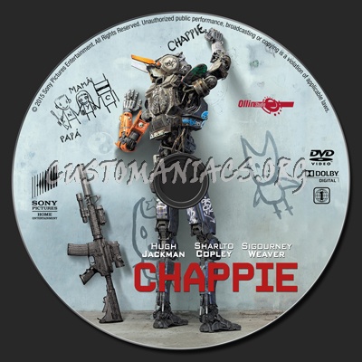 Chappie dvd label