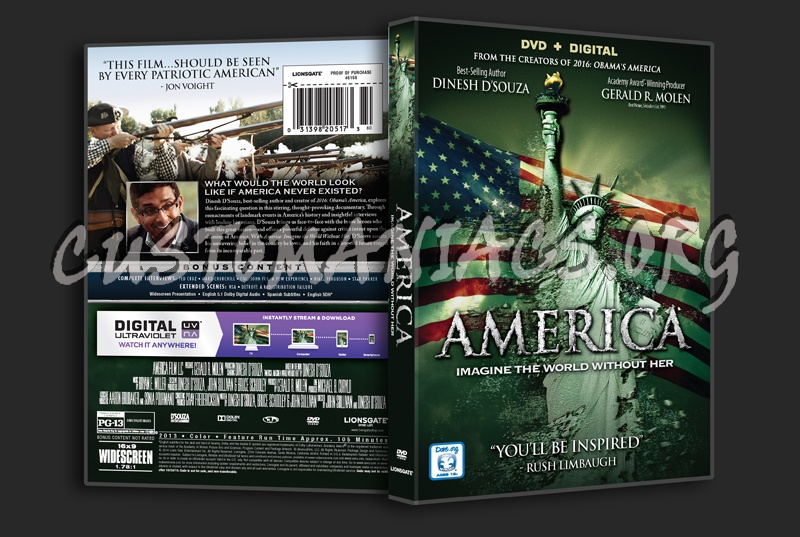 America Imagine the World Without Her dvd cover