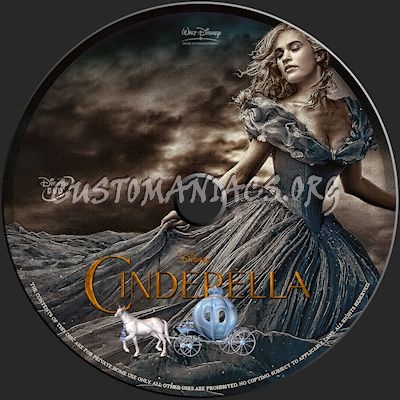 Cinderella dvd label