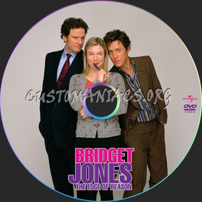 Bridget Jones The Edge Of Reason dvd label