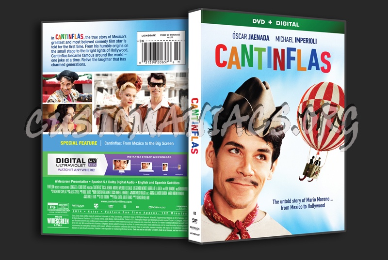 Cantinflas dvd cover