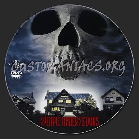 The People Under the Stairs dvd label