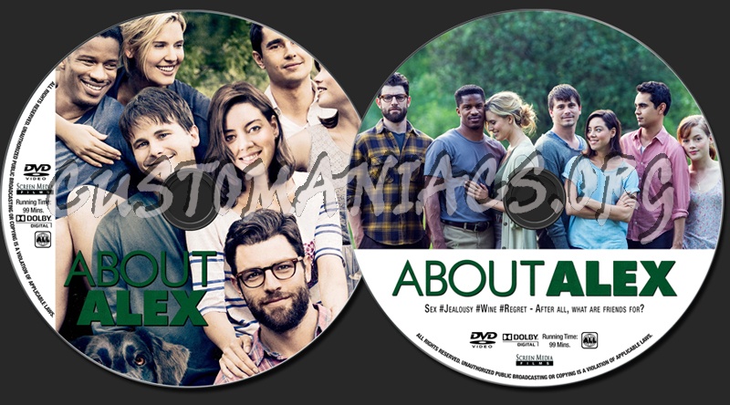 About Alex dvd label